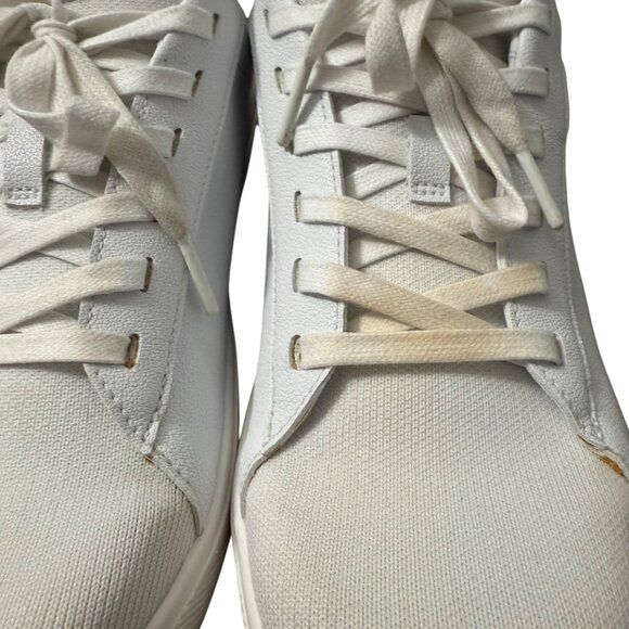 Vessi Soho Triple White Waterproof Travel Casual Shoes Womens Size 8 - Picture 3 of 10